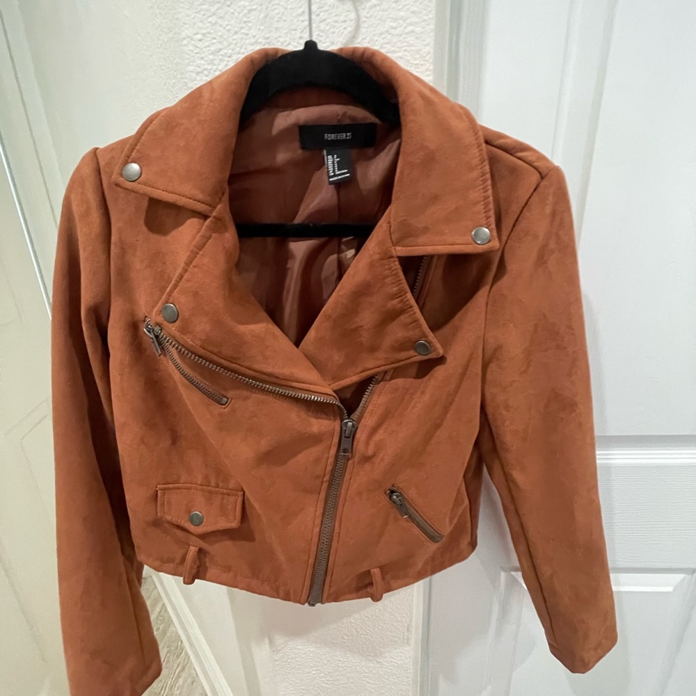 Forever 21 faux suede jacket